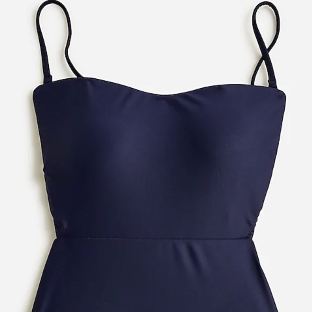 J.Crew Navy One Piece Swimsuit